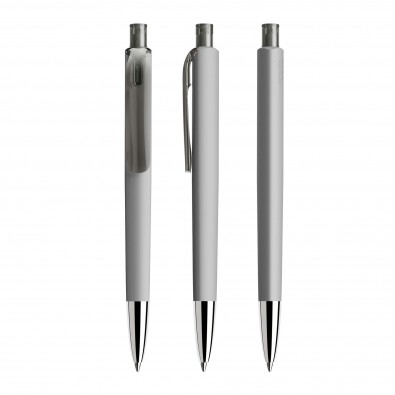 Prodir DS8 Soft Touch PRC Push Kugelschreiber Delfingrau